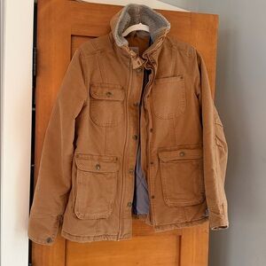 Carhartt Hooded Jacket with Sherpa Lining